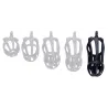 CockLock Cage de chasteté Netty XXL 11 x 4cm Noire